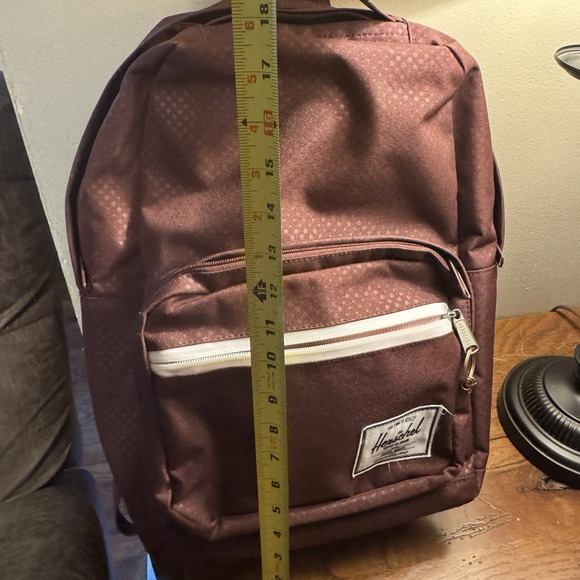 Herschel Supply Co. Pop Quiz Maroon Backpack - Picture 8 of 10